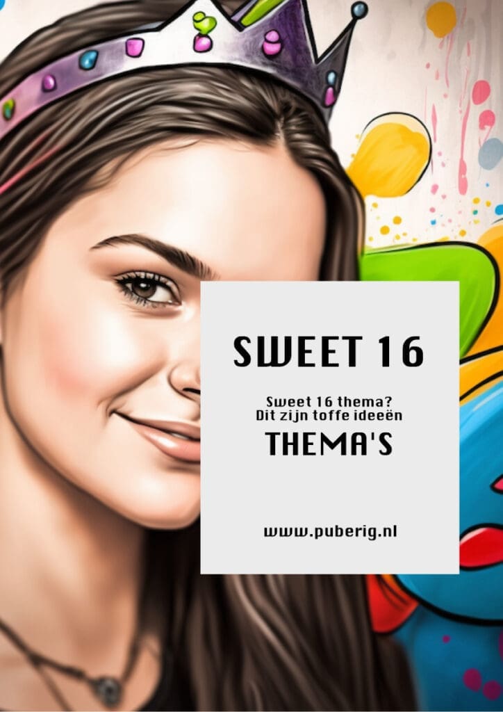 sweet 16 thema ideeen
